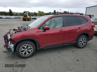 2020 Subaru Forester Premium with VIN JF2SKAGC4LH455448, listed as a Copart auction lot 58842345 with 29,986 mi miles and Salvage title. Bid and sale history available at DreamBid. Image 1.