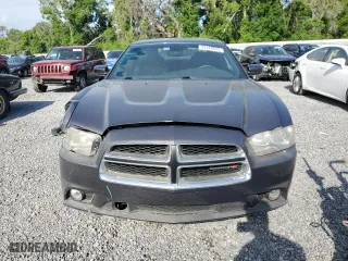 2013 Dodge Charger RT Plus with VIN 2C3CDXCT6DH652577, listed as a Copart auction lot 52120025 with 106,614 mi miles and Salvage Title. Bid and sale history available at carsss.com. Image 5.