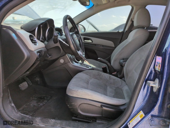 2012 Chevrolet Cruze LT w/1LT with VIN 1G1PF5SC4C7107283, listed as a Copart auction lot 52155665 with 186,403 mi miles and Salvage Title. Bid and sale history available at carsss.com. Image 7.