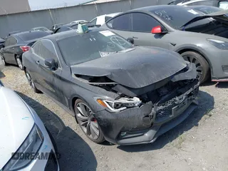 2021 Infiniti Q60 Red Sport 400 z VIN JN1FV7LK1MM530318, wystawiony jako IAAI lot #41543560 z przebiegiem 49 776 mil mil oraz . Historia ofert i sprzedaży dostępna na DreamBid. Obrazek 1.