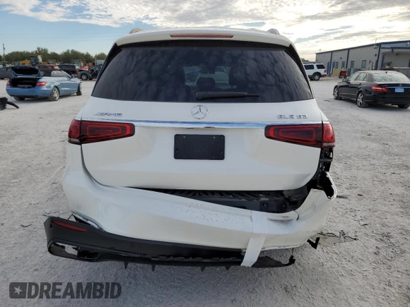 2022 Mercedes-Benz GLS 63 AMG with VIN 4JGFF8KE5NA790389, listed as a Copart auction lot 88258175 with 37,672 mi miles and Salvage Title. Bid and sale history available at DreamBid. Image 6.