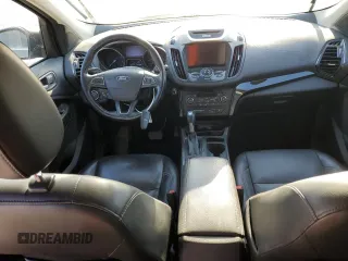 2017 Ford Escape Titanium with VIN 1FMCU0JD6HUB48690, listed as a Copart auction lot 45940845 with 160,296 mi miles and Salvage Title. Bid and sale history available at carsss.com. Image 8.