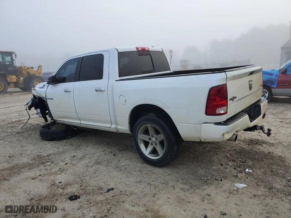 2010 Dodge Ram 1500 Sport with VIN 1D7RV1CT7AS154902, listed as a Copart auction lot 85613464 with 282,704 mi miles and Salvage Title. Bid and sale history available at carsss.com. Image 2.