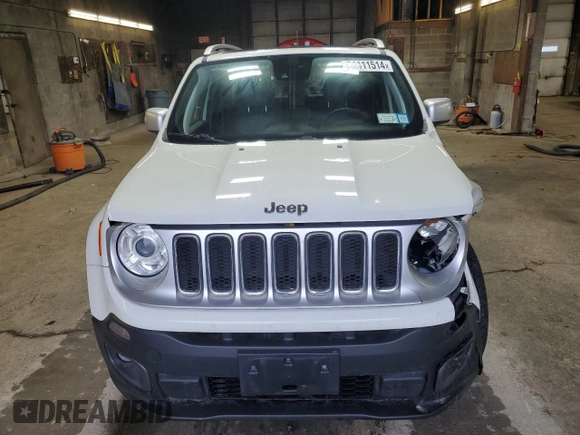 2018 Jeep Renegade Limited с VIN ZACCJBDB6JPH01462, выставлен на аукционе Copart как лот 84411514 с пробегом 58 562 миль миль и Списание • Salvage title. История ставок и продаж доступна на DreamBid. Изображение 5.