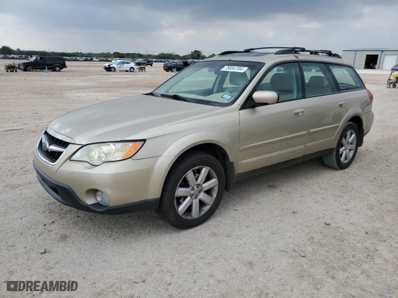 2008 Subaru Outback (Natl) Ltd with VIN 4S4BP62C387360313, listed as a Copart auction lot 78554704 with 77,134 mi miles and Salvage Title. Bid and sale history available at carsss.com. Image 1.