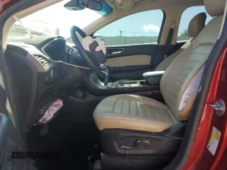 2019 Ford Edge SEL with VIN 2FMPK3J9XKBB38715, listed as a Copart auction lot 62156395 with 125,758 mi miles and Salvage title. Bid and sale history available at DreamBid. Image 7.