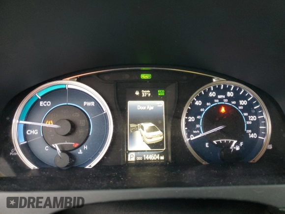 2017 Toyota Camry Hybrid LE with VIN 4T1BD1FK6HU201493, listed as a Copart auction lot 45709755 with 144,604 mi miles and Salvage Title. Bid and sale history available at carsss.com. Image 9.