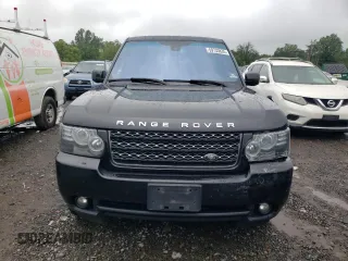 2012 Land Rover Range Rover HSE Lux with VIN SALMF1D49CA374956, listed as a Copart auction lot 59733835 with 113,390 mi miles and Salvage title. Bid and sale history available at DreamBid. Image 5.