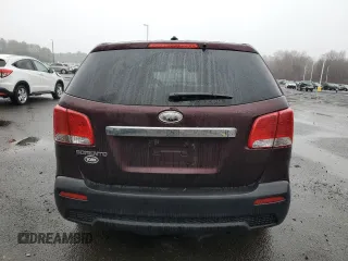 2011 Kia Sorento LX with VIN 5XYKTCA1XBG026448, listed as a Copart auction lot 51687725 with 150,426 mi miles and Salvage Title. Bid and sale history available at carsss.com. Image 6.