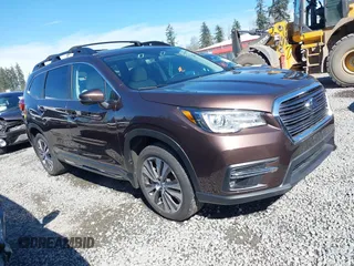 2021 Subaru Ascent Limited with VIN 4S4WMALDXM3437930, listed as a IAAI auction lot 41867541 with 37,131 mi miles. Bid and sale history available at carsss.com. Image 1.