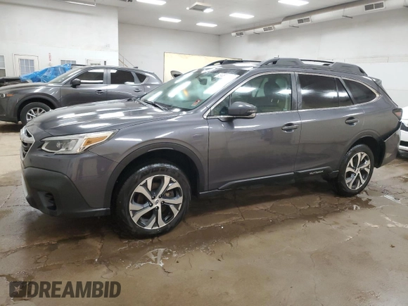 2020 Subaru Outback Limited with VIN 4S4BTALC4L3232644, listed as a Copart auction lot 56877585 with 44,118 mi miles and Salvage title. Bid and sale history available at DreamBid. Image 1.