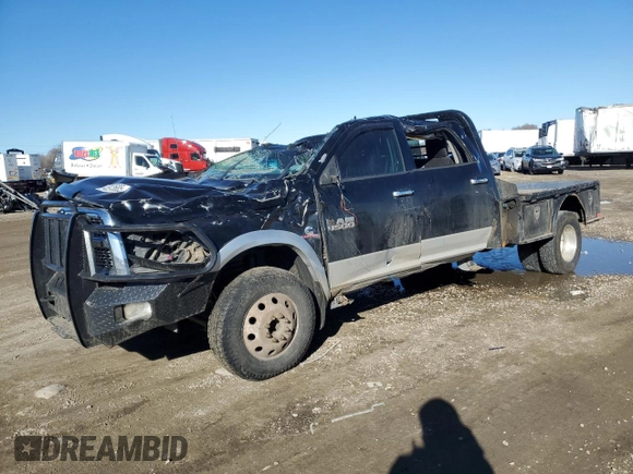 2015 Ram 3500 Laramie with VIN 3C63RRJL8FG542149, listed as a Copart auction lot 45913685 with 204,500 mi miles and Salvage Title. Bid and sale history available at carsss.com. Image 1.