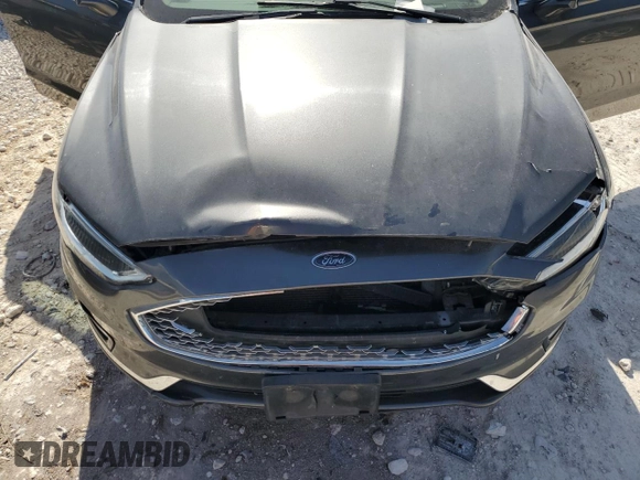 2019 Ford Fusion Titanium with VIN 3FA6P0D98KR141499, listed as a Copart auction lot 49250385 with 0 mi miles and Clean Title. Bid and sale history available at carsss.com. Image 11.