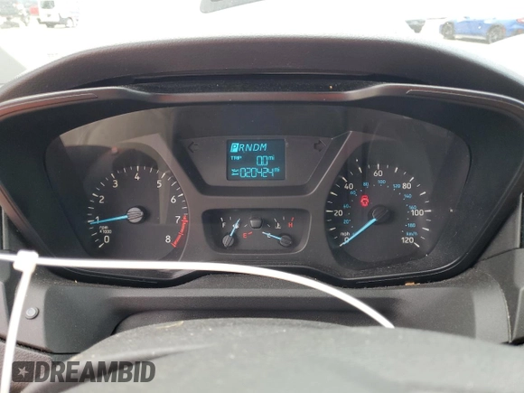 2015 Ford Transit Passenger XL with VIN 1FBAX2XM2FKA52266, listed as a Copart auction lot 83310454 with 20,424 mi miles and Salvage Title. Bid and sale history available at carsss.com. Image 9.