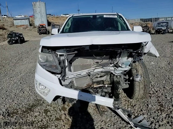 2016 Chevrolet Colorado 4WD Z71 with VIN 1GCGTDE38G1193471, listed as a Copart auction lot 44465395 with 81,060 mi miles and Salvage Title. Bid and sale history available at carsss.com. Image 14.