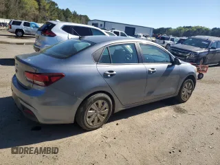 2020 Kia Rio LX with VIN 3KPA24AD4LE329500, listed as a Copart auction lot 48577625 with 72,184 mi miles and Salvage Title. Bid and sale history available at carsss.com. Image 3.