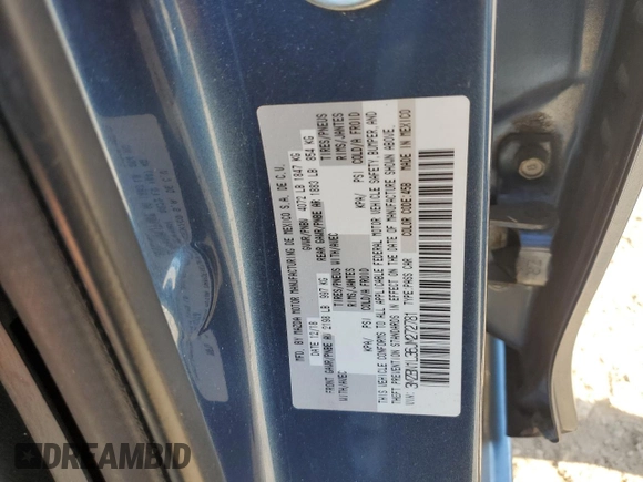 2018 Mazda 3 Touring with VIN 3MZBN1L36JM272781, listed as a Copart auction lot 53205615 with 31,724 mi miles and Salvage Title. Bid and sale history available at carsss.com. Image 14.