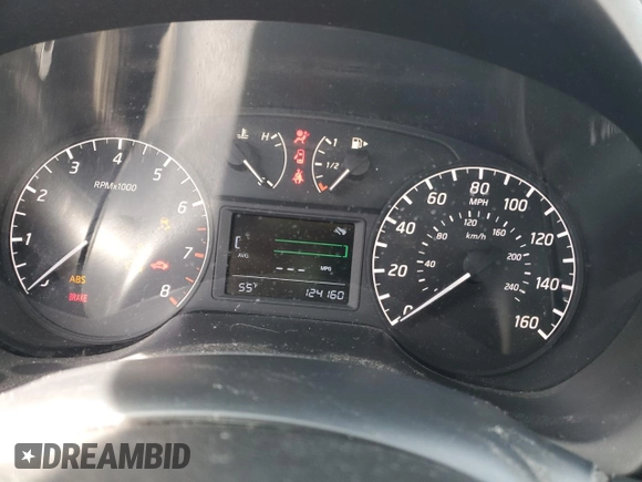 2017 Nissan Sentra S with VIN 3N1AB7AP7HY326210, listed as a Copart auction lot 50632445 with 124,160 mi miles and Salvage Title. Bid and sale history available at carsss.com. Image 9.