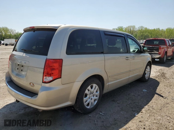 2014 Dodge Grand Caravan SE 30th Anniversary with VIN 2C4RDGBGXER239406, listed as a Copart auction lot 53974845 with 162,823 mi miles and Salvage Title. Bid and sale history available at DreamBid. Image 3.