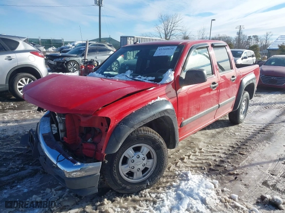 2008 Chevrolet Colorado LT w/1LT with VIN 1GCCS13EX88157813, listed as a IAAI auction lot 41260829 with 102,823 mi miles. Bid and sale history available at carsss.com. Image 17.