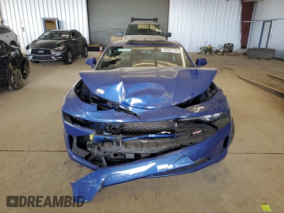 2019 Chevrolet Camaro 2LT with VIN 1G1FD1RS2K0123156, listed as a Copart auction lot 47807145 with 70,221 mi miles and Salvage Title. Bid and sale history available at carsss.com. Image 5.