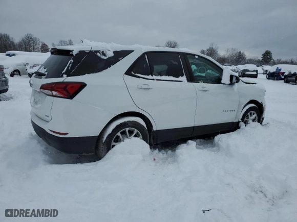 2022 Chevrolet Equinox LS with VIN 3GNAXSEV2NS105601, listed as a Copart auction lot 82583224 with 41,800 mi miles and Salvage Title. Bid and sale history available at carsss.com. Image 3.
