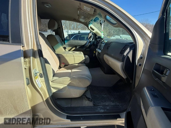 2010 Toyota Tundra 4WD Truck with VIN 5TFUM5F17AX015056, listed as a Copart auction lot 48601955 with 186,345 mi miles and Clean Title. Bid and sale history available at carsss.com. Image 5.