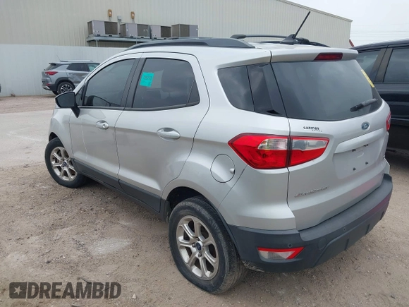 2018 Ford EcoSport SE with VIN MAJ3P1TE1JC183355, listed as a IAAI auction lot 41806498 with 112,558 mi miles. Bid and sale history available at carsss.com. Image 3.