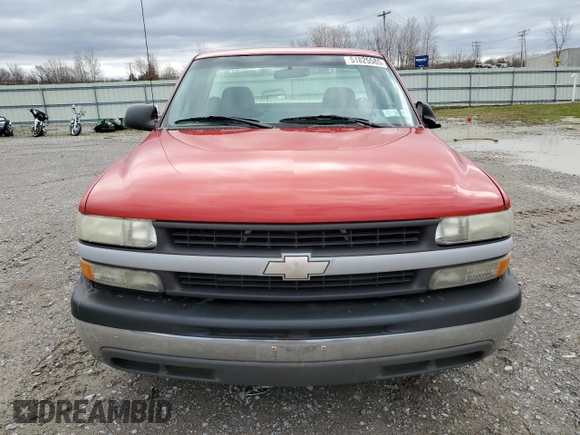 2002 Chevrolet Silverado 1500 Commercial with VIN 1GCEC14W92Z164783, listed as a Copart auction lot 51825585 with 130,016 mi miles and Salvage Title. Bid and sale history available at DreamBid. Image 5.
