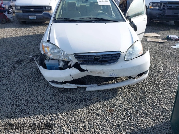 2007 Toyota Corolla CE with VIN JTDBR32E870106392, listed as a IAAI auction lot 41562881 with 74,870 mi miles and . Bid and sale history available at DreamBid. Image 6.