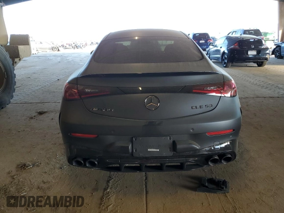 2024 Mercedes-Benz CLE 53 AMG z VIN W1KMJ6CB0RF040061, wystawiony jako Copart lot #47245445 z przebiegiem 3 348 mil mil oraz Szkoda całkowita • Salvage title. Historia ofert i sprzedaży dostępna na DreamBid. Obrazek 6.