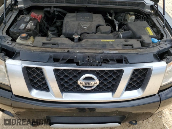 2015 Nissan Titan SL with VIN 1N6AA0EC8FN501862, listed as a Copart auction lot 51870185 with 178,187 mi miles and Salvage Title. Bid and sale history available at carsss.com. Image 12.