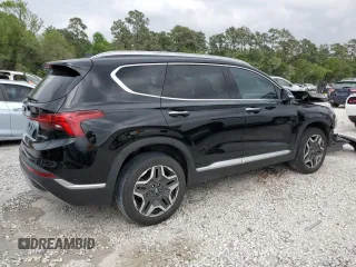 2021 Hyundai Santa Fe Hybrid Limited with VIN KM8S5DA11MU013536, listed as a Copart auction lot 47082334 with 48,746 mi miles and Clean Title. Bid and sale history available at carsss.com. Image 3.