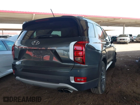 2022 Hyundai Palisade SEL with VIN KM8R24HE6NU358742, listed as a IAAI auction lot 41938961 with 46,359 mi miles and . Bid and sale history available at DreamBid. Image 4.
