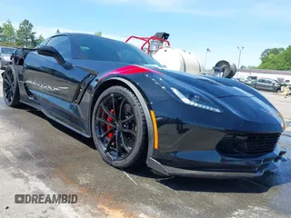 2017 Chevrolet Corvette Grand Sport 3LT z VIN 1G1YZ2D71H5110106, wystawiony jako IAAI lot #42064252 z przebiegiem 49 406 mil mil oraz . Historia ofert i sprzedaży dostępna na DreamBid. Obrazek 1.