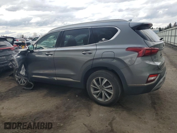 2020 Hyundai Santa Fe Limited with VIN 5NMS5CAD0LH142401, listed as a Copart auction lot 51275715 with 57,208 mi miles and Salvage Title. Bid and sale history available at carsss.com. Image 2.