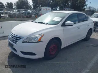 2015 Nissan Sentra SV with VIN 3N1AB7AP6FL665275, listed as a IAAI auction lot 41594093 with 121,241 mi miles and . Bid and sale history available at DreamBid. Image 2.