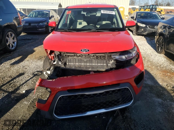 2020 Kia Soul S with VIN KNDJ23AU5L7723940, listed as a Copart auction lot 86503694 with 0 mi miles and Salvage Title. Bid and sale history available at carsss.com. Image 5.