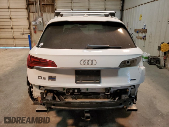 2022 Audi Q5 S line Premium z VIN WA1GAAFY6N2030009, wystawiony jako Copart lot #47274395 z przebiegiem 42 569 mil mil oraz Szkoda całkowita • Salvage title. Historia ofert i sprzedaży dostępna na DreamBid. Obrazek 6.
