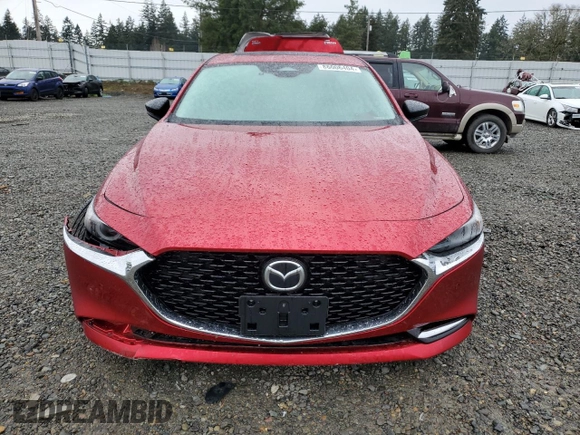 2024 Mazda 3 Premium Plus with VIN 3MZBPBEYXRM437333, listed as a Copart auction lot 86006404 with Not Provided miles and Salvage Title. Bid and sale history available at carsss.com. Image 5.