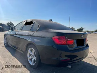 2015 BMW 3 Series 320i with VIN WBA3B1C5XFP681351, listed as a Copart auction lot 54109605 with 53,948 mi miles and Clean Title. Bid and sale history available at carsss.com. Image 3.