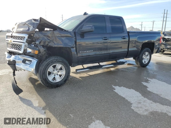 2015 Chevrolet Silverado 1500 LT with VIN 1GCRCREH4FZ274713, listed as a Copart auction lot 49257705 with 134,888 mi miles and Salvage Title. Bid and sale history available at carsss.com. Image 1.