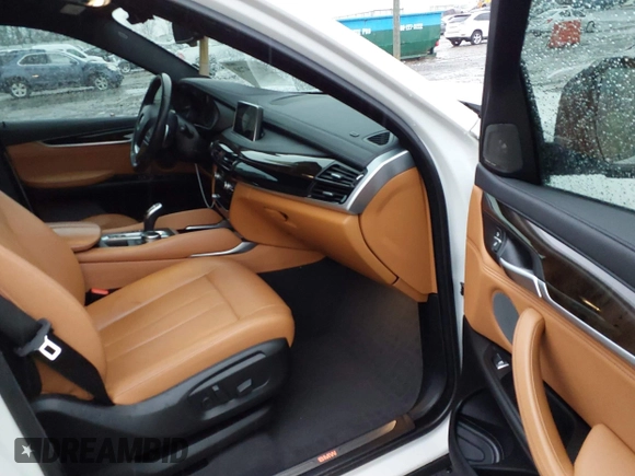2018 BMW X6 xDrive35i with VIN 5UXKU2C52J0Z62462, listed as a IAAI auction lot 41719720 with 61,522 mi miles. Bid and sale history available at carsss.com. Image 5.