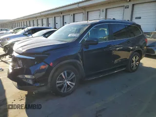 2016 Honda Pilot EX-L with VIN 5FNYF5H75GB007523, listed as a Copart auction lot 43177755 with 110,851 mi miles and Salvage Title. Bid and sale history available at carsss.com. Image 1.