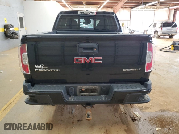 2019 GMC Canyon 4WD Denali with VIN 1GTG6EEN8K1209756, listed as a Copart auction lot 45728425 with 85,038 mi miles and Salvage Title. Bid and sale history available at carsss.com. Image 6.