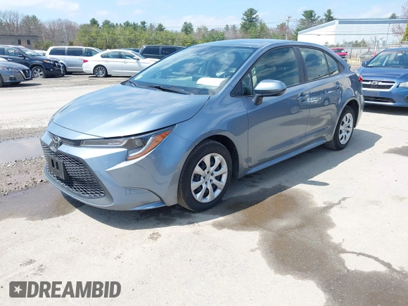 2020 Toyota Corolla LE with VIN JTDEPRAE1LJ058438, listed as a IAAI auction lot 42091884 with 17,788 mi miles and . Bid and sale history available at DreamBid. Image 17.