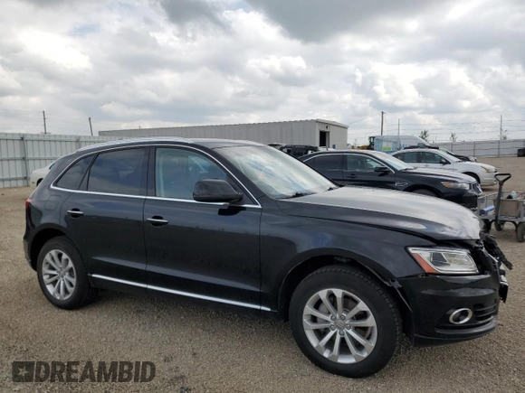 2015 Audi Q5 Premium Plus with VIN WA1LFAFP0FA024494, listed as a Copart auction lot 60639545 with 89,689 mi miles and Salvage title. Bid and sale history available at DreamBid. Image 4.