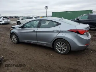 2015 Hyundai Elantra SE z VIN 5NPDH4AE1FH637664, wystawiony jako Copart lot #80329264 z przebiegiem 123 641 mil mil oraz Szkoda całkowita • Salvage title. Historia ofert i sprzedaży dostępna na DreamBid. Obrazek 2.