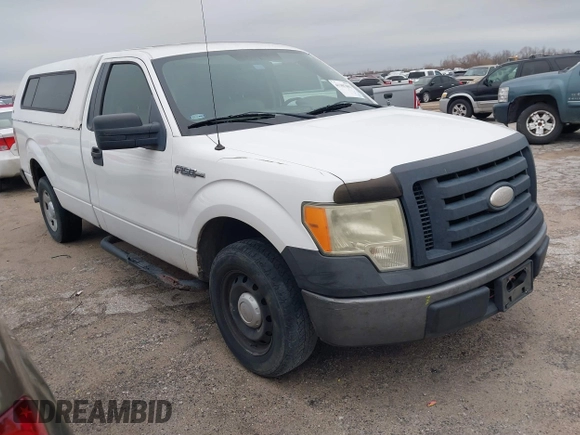 2009 Ford F-150 XL with VIN 1FTRF12839KA68521, listed as a IAAI auction lot 41307002 with 191,999 mi miles. Bid and sale history available at carsss.com. Image 1.