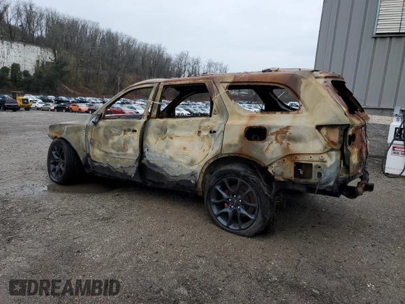 2023 Dodge Durango SRT 392 Premium with VIN 1C4SDJGJ9PC691104, listed as a Copart auction lot 50299615 with Not Provided miles and Salvage Title. Bid and sale history available at DreamBid. Image 2.